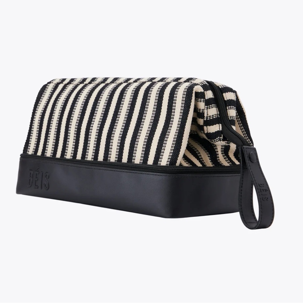 BEIS Black Stripe Dopp Kit (limited edition, brand new)